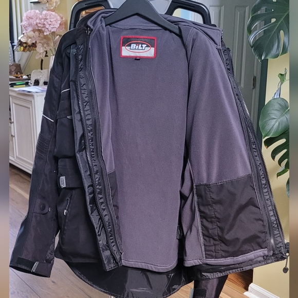 BILT Storm Waterproof Protective CE Armor Removable Fleece Liner Size XL - Picture 14 of 16